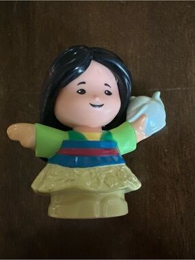 Fisher-Price Little People Disney MULAN w/TEAPOT 2018 Talking Castle RARE